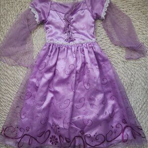 Girls Rapunzel Princess Costume Dress Sz 4-6 (Small)